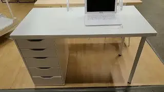 IKEA LINNMON COMPUTER TABLE WITH DRAWERS WHITE CLOSER LOOK IKEA FURNITURE TABLES SHOPPING REVIEWS