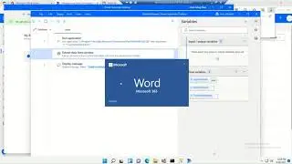 Power Automate Get Value from Microsoft Word