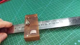 Рейсмус. Разметочная линейка с микро подачей.