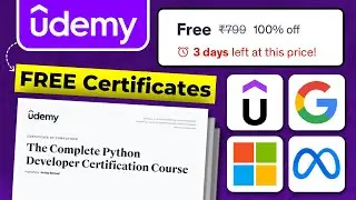 How to Get Udemy Courses for FREE with Certificates in 2026 | Udemy FREE Courses