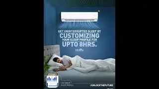 Sleep smarter with Panasonic AC - Customize your sleep profile