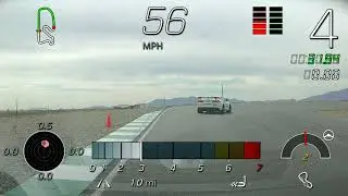 Ron Fellows C8 Driving Spring Mountain