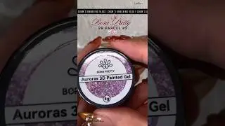 ⋆ ˚｡⋆୨ born pretty auroras 3D painted gel a03 ୧⋆ ˚｡⋆
