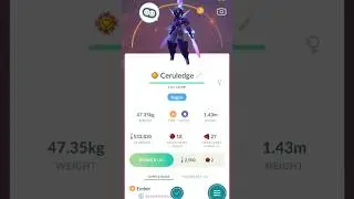Evolve Charcadet to Ceruledge, simply through friendly battles #pokemongo