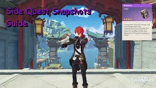 Genshin Impact Side Quest Snapshots Guide || How to get Kamera in Genshin Impact