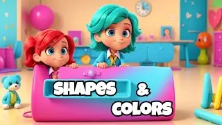 Get Ready to Learn: Fun Shapes and Color Puzzles Await!