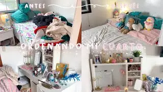 ORDENANDO MI CUARTO: limpieza extrema & desempacando