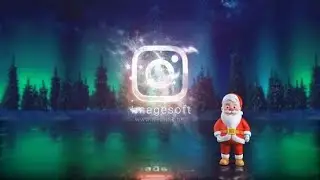 Santa Magic Logo After Effects Template | Copied content Templates