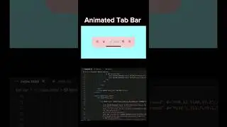 Animated Tab Bar HTML CSS 