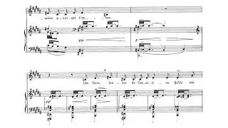 Claude Debussy - 3 Chansons de France (1904) [with score]