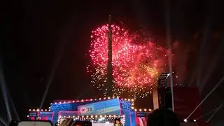 Салют на 9 мая на Поклонной горе