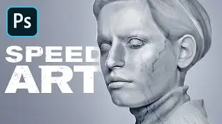 Marble Statue Effect – Photoshop Speed Art