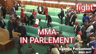 TEGANG!! RAPAT BERUJUNG BAKU HANTAM DI URGANDA PARLEMENT