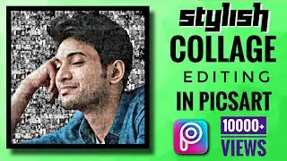 Stylish mega photo collage in PicsArt | Easy picsart photo editing |mobile photo editing