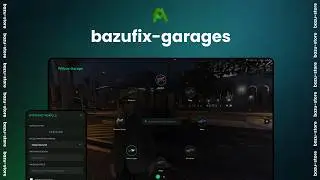 BazuFix-Garages v1.0.0 | Fivem Garage Script (QBCore, ESX, Qbox)