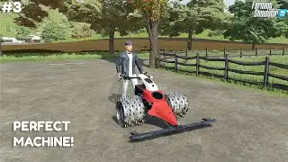 GRASS CUTTING AND WOODEN FENCING | FARMING SIMULATOR 22 #3