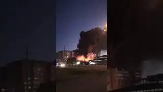 В Ейске, самолет упал рядом с жилым домом!