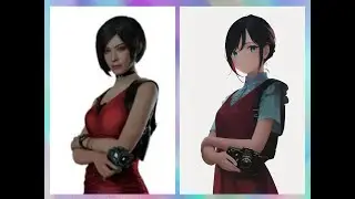 Resident Evil 4 in Anime Style