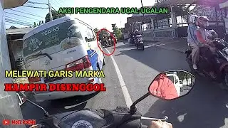 AKIBAT UGAL-UGALAN HAMPIR DISENGGOL ‼️ #motovlog 146