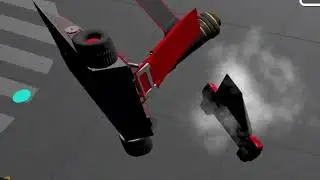 4 versions of the same robot having a fight in Robot Rumble 2