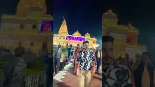prem Mandir night view U.p 