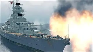 BISMARCK vs YAMATO BATTLESHIP - SUPREME NAVAL STAND