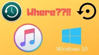 How to access and manage your iTunes backups on Windows 10!
