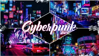 Cara buat foto jadi Cyberpunk || Lightroom