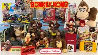 Donkey Kong Toy Collection | Unboxing | ASMR Review | With Diddy Kong