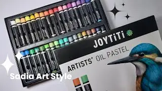 Artists oil pastel colours unboxing | Joytiti artist oil pastel review | Oil pastel colour
