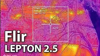 Blackview BV6600 PRO thermal camera test - Flir Lepton 2.5