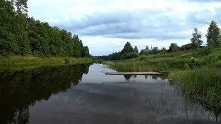 Kerzhenets River. Pokrovskoe. Nizhny Novgorod Region. Semenovsky District.