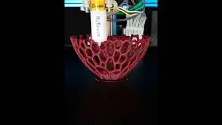 3D Printed E3D Valentine's Day Stress Test Competition Timelapse - Atomic Filament PETG