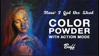 Stopping Motion with Action Mode on The Celestial | Color Powder Photoshoot with Ryan Sims