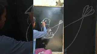 Anda Dene wali murgi banana sikhe Chitra banane wala video #shortvideos