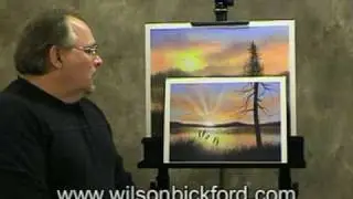 Oil Painting Lesson - Wilson Bickford - Sun Rays