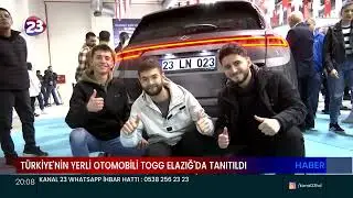 TÜRKİYE’NİN YERLİ OTOMOBİLİ TOGG AHMET TEVFİK OZAN FUAR VE KONGRE MERKEZİ’NDE TANITILDI