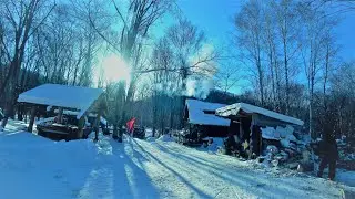 МОРОЗЫ УХОДЯТ, НАЧИНАЕМ ОБЛАГОРАЖИВАТЬ ЗИМОВЬЕ.