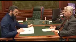 Встреча Магомеда Даудова с Ломали Баймурадовым по вопросам догазификации