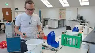 Forberede plastik til smeltning