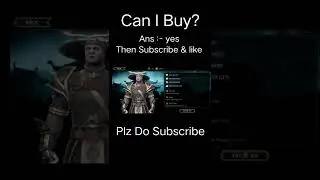 Can I Buy?  | mortal kombat | 