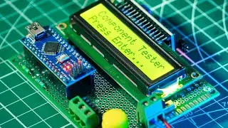 DIY Arduino Component Tester | Test Resistors, Capacitors, Transistors & More with One Device
