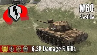 M60  |  6,3K Damage 5 Kills  |  WoT Blitz Replays
