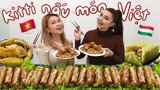 Bất Ngờ Bạn Gái Tây Làm Chả Giò Việt Nam Ăn Tết Ngon Hơn Cả Ngoài Hàng!! 🇻🇳