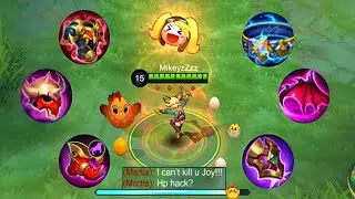 JOY BEST BUILD AND EMBLEM SET |JOY JUNGLER BUILD TANK| MLBB