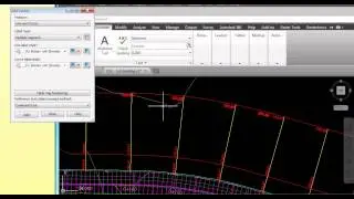 add surface labels to Civil 3D Featurelines