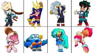 All Upcoming Skins Winning and Losing Animations in Brawl Stars : New April 2026 Update !🔥