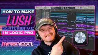 How to make LUSH Synthwave in LOGIC PRO