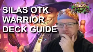 Silas OTK Warrior deck guide and gameplay (Hearthstone Darkmoon Races)