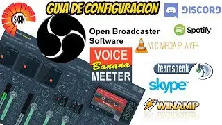 Voicemeeter Banana - Tutorial en español Voicemeeter Banana para OBS